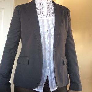 American Eagle white cut-out blouse